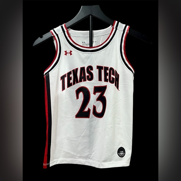 Under Armour Texas Tech Youth Size Small Basketball Jersey #23 Jarrett Culver - Picture 1 of 6